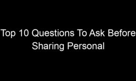 Top 10 Questions To Ask Before Sharing Personal Data With Any App