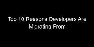 Read more about the article Top 10 Reasons Developers Are Migrating From JavaScript To TypeScript