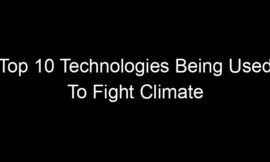 Top 10 Technologies Being Used To Fight Climate Change With Data