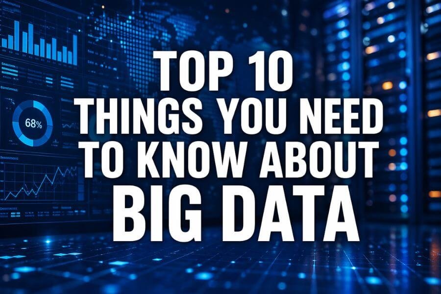 Read more about the article Top 10 Things You Need To Know About Big Data