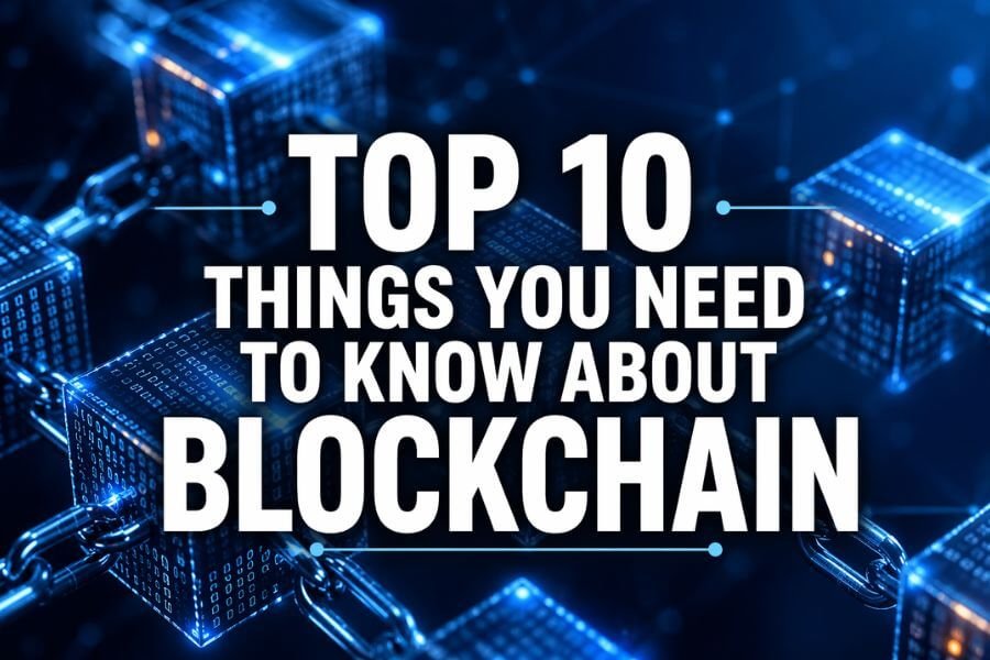 Read more about the article Top 10 Things You Need To Know About Blockchain