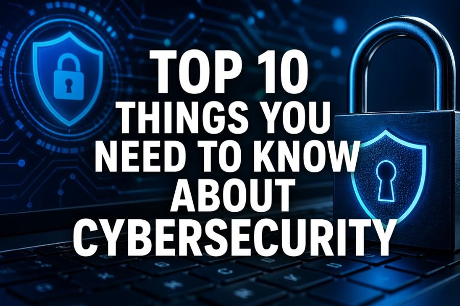 Read more about the article Top 10 Things You Need To Know About Cybersecurity