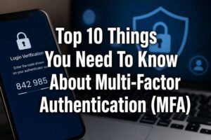 Read more about the article Top 10 Things You Need To Know About Multi-Factor Authentication (MFA)