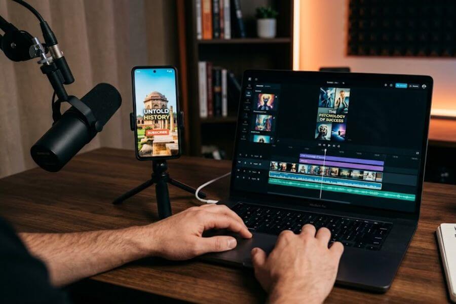 Read more about the article How to Use AI Video Generators for Creating High-Converting Faceless YouTube Shorts